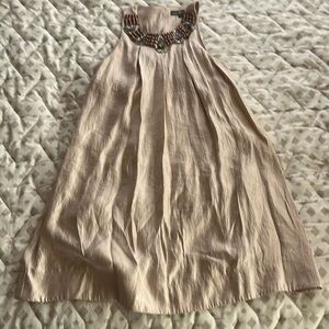 Alexia Admor Tent Dress with Jeweled collar medium EUC